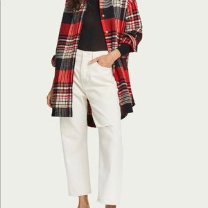 Scotch & Soda Oversized checked shacket